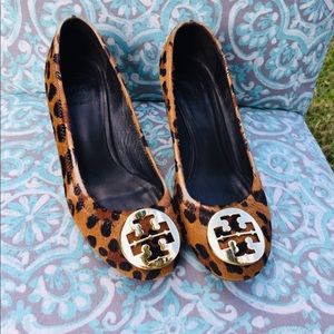 Tori Burch Leopard Sophie Heels